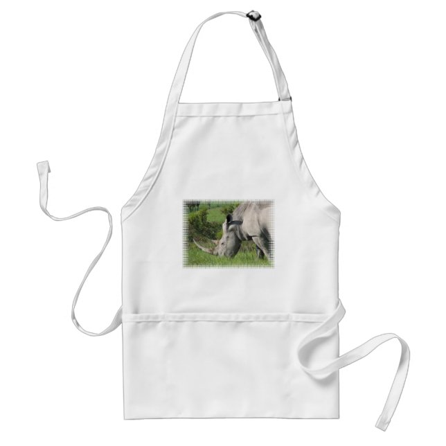 White Rhino Apron (Front)