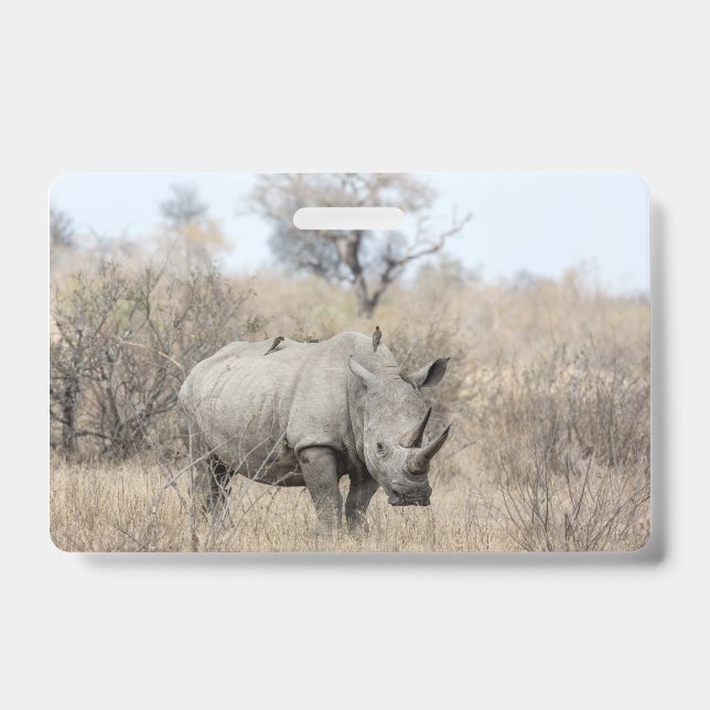 White Rhino Badge (Front)