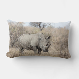 White Rhino Lumbar Pillow