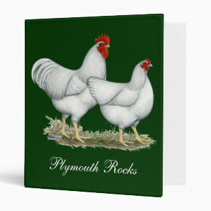 White Rock Chickens Binder