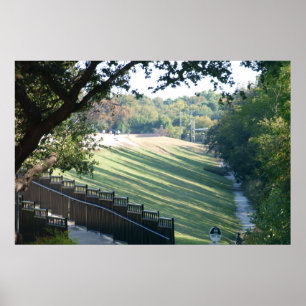 White Rock Lake Dam  Poster