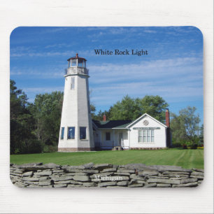 White Rock Light mousepad