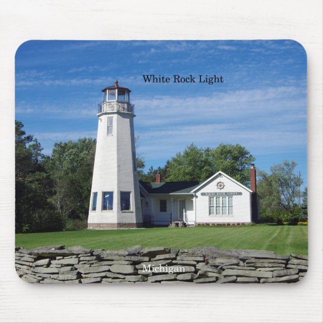 White Rock Light mousepad (Front)