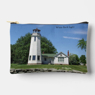 White Rock Light zipper bag