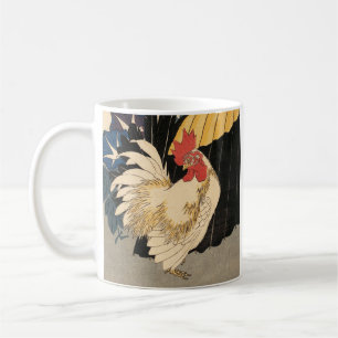 White Rooster Coffee Mug