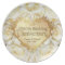 White Rose 50th Wedding Anniversary Plate