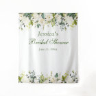 White Rose Bridal Shower Chic Photo Booth Backdrop