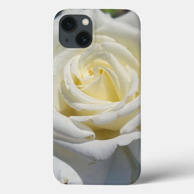 White Rose Case-Mate Phone Case (Back)