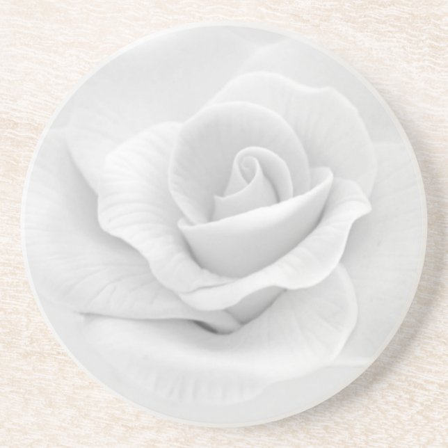White Rose Coaster (Front)