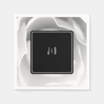 White Rose | Elegant Floral Design on Black