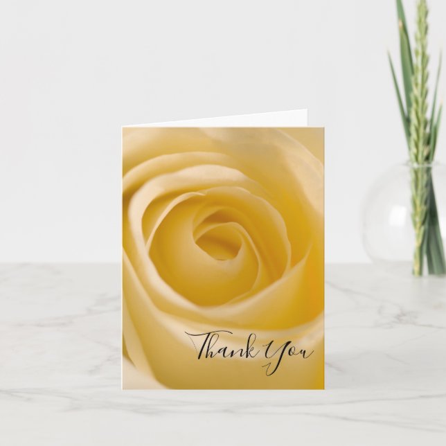 White Rose Floral Thank You (Front)