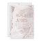 White & Rose Gold Agate Marble Foil Trendy Wedding