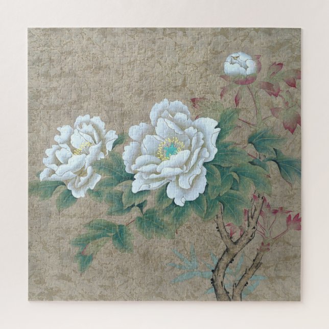 White Rose Jigsaw Puzzle (Vertical)
