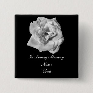 White Rose memory pin