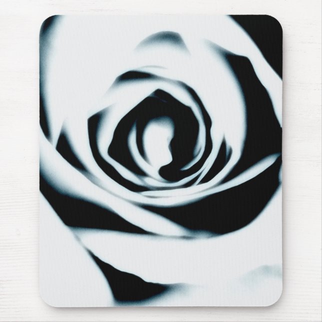 White Rose Mousepad (Front)