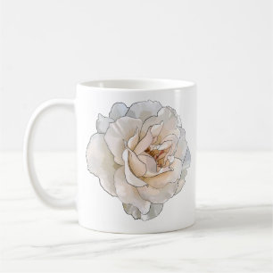 White Rose Mug
