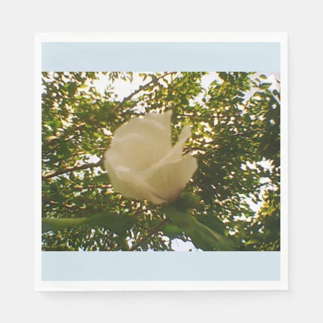 White Rose Napkin (Front)