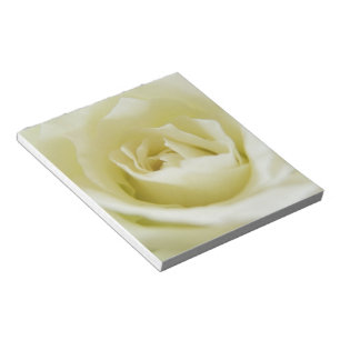 White Rose Notepad