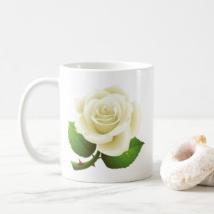 White Rose of Austin Coffee Mug