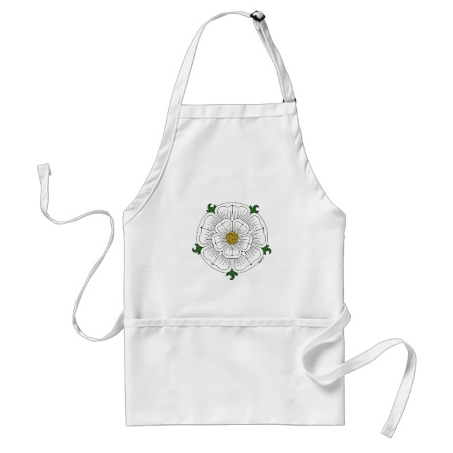 White Rose of York Standard Apron (Front)