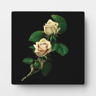 White Rose Plaque