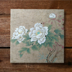 White Rose Tile