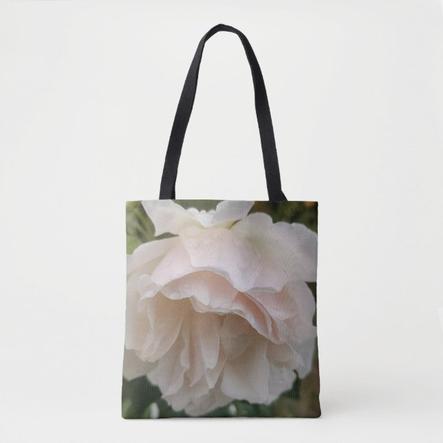 White Rose Tote Bag (Front)