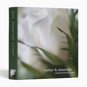 White Rose • Wedding Plans Binder