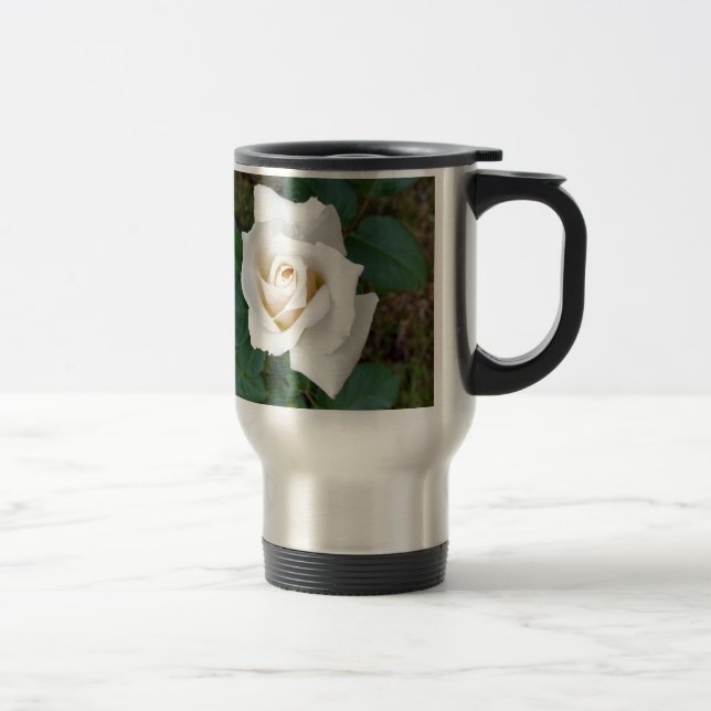 white rosebud travel mug (Right)