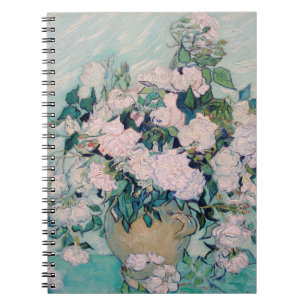 White Roses-1890-Vincent van Gogh     Notebook