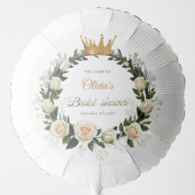 White Roses & Baby’s Breath Bridal Shower