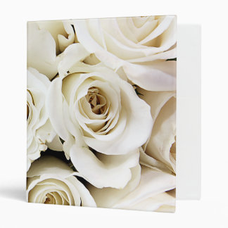 White Roses Binder