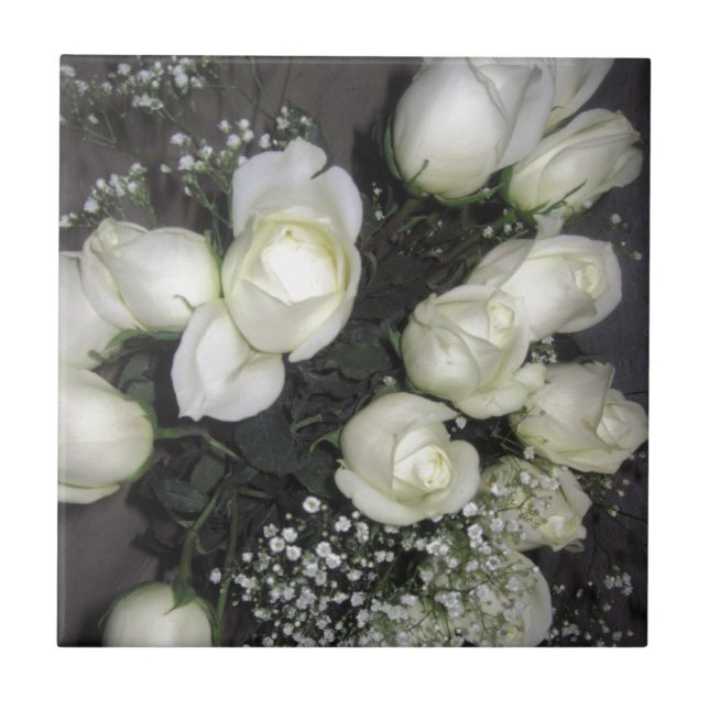 WHITE ROSES TILE (Front)