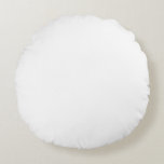 White Round Throw Pillow (16")<br><div class="desc">This is for the pillow lovers. Cool!</div>