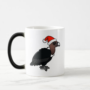 White-rumped Vulture Santa Magic Mug