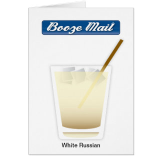 White Russian Card