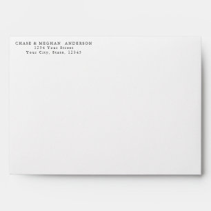White Sage Green Abstract   Envelope