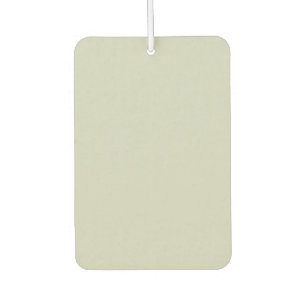 White Sage Solid Colour Air Freshener