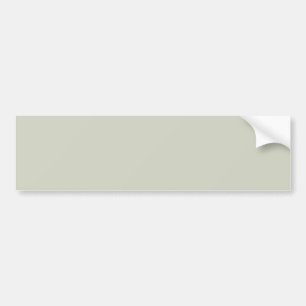 White Sage Solid Colour Bumper Sticker