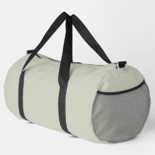 White Sage Solid Colour Duffle Bag