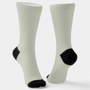 White Sage Solid Colour Socks
