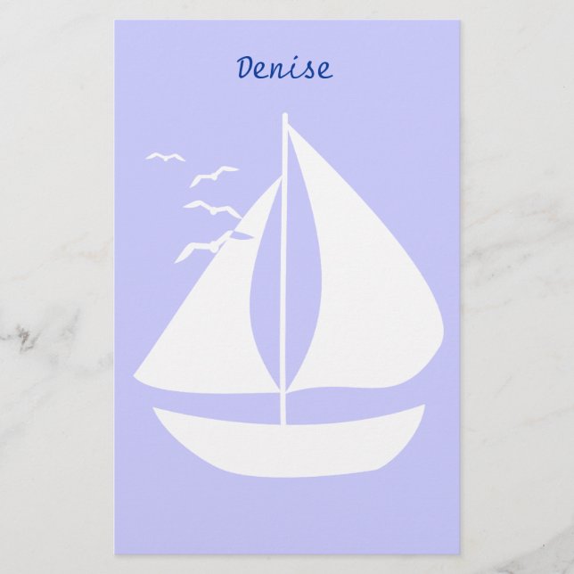 White Sails Stationery (Front)