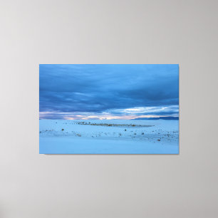 White Sands at Early Dawn Canvas Print