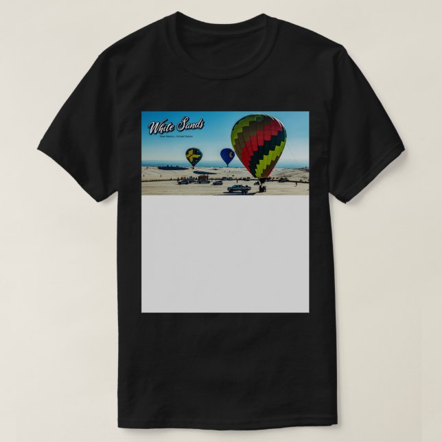 White Sands Hot Air Balloon Invitational  23 T-Shirt (Design Front)