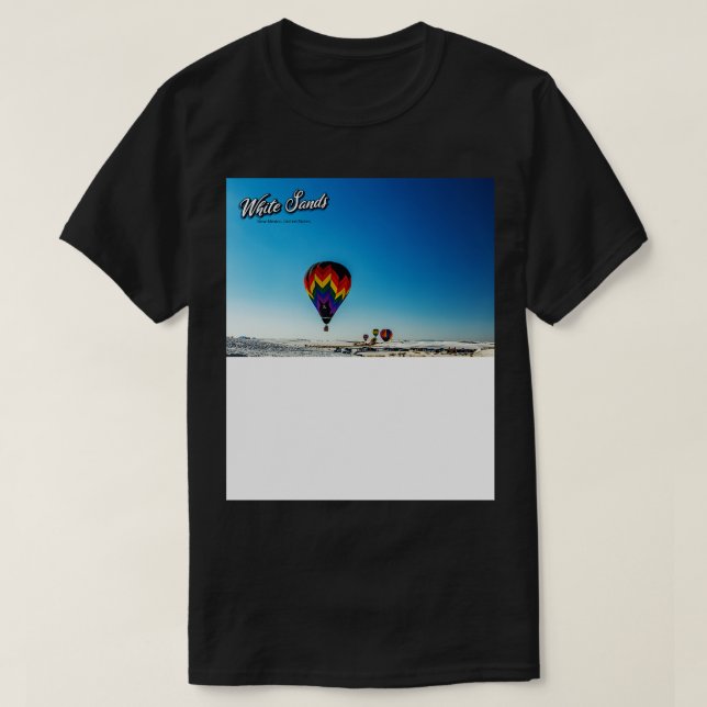 White Sands Hot Air Balloon Invitational  7 T-Shirt (Design Front)