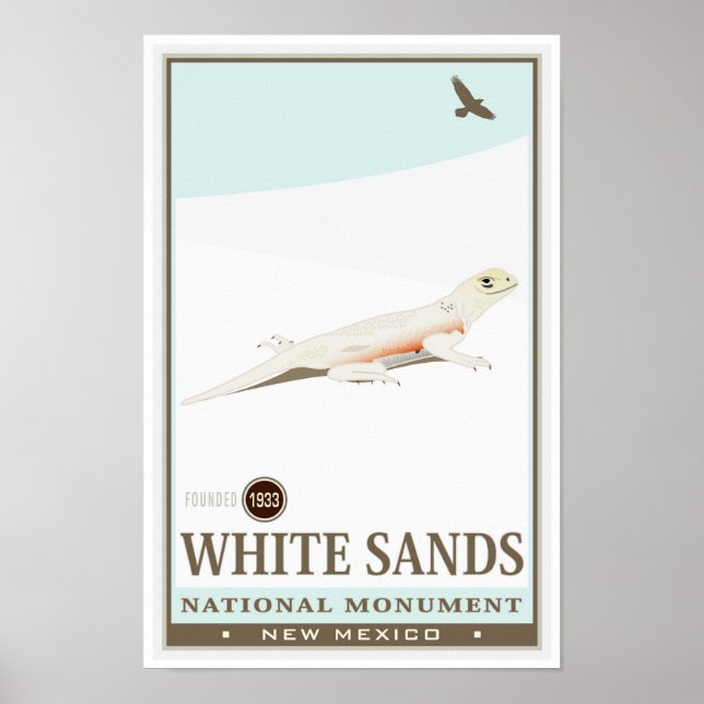 White Sands National Monument 2 Poster (Front)