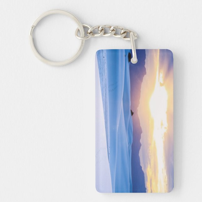 White Sands National Monument 3 Keychain (Front)