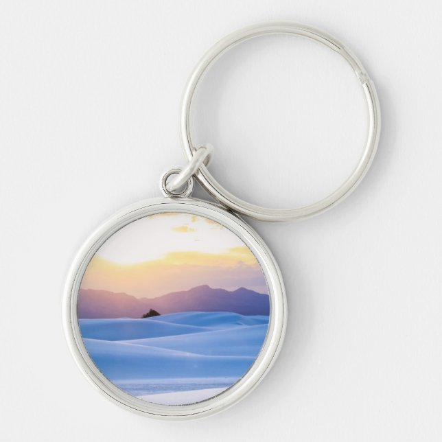 White Sands National Monument 3 Keychain (Front)