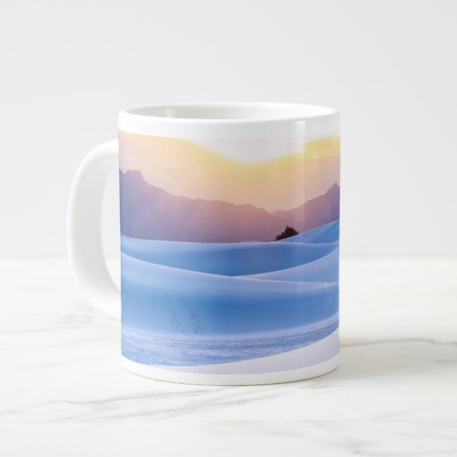 White Sands National Monument 3 Large Coffee Mug (Front Left)