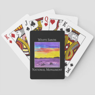 White Sands National Monument  Playing Cards